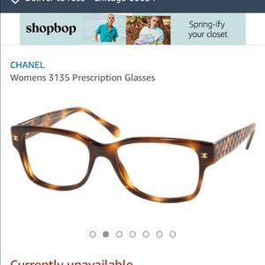 Chanel prescription glasses model 3135